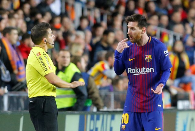El argentino Lionel Messi.         REUTERS/Heino Kalis