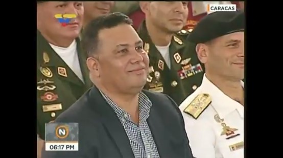 La sonrisita nerviosa de González López cuando Maduro habló de la “escapada” de Ledezma (+Video)