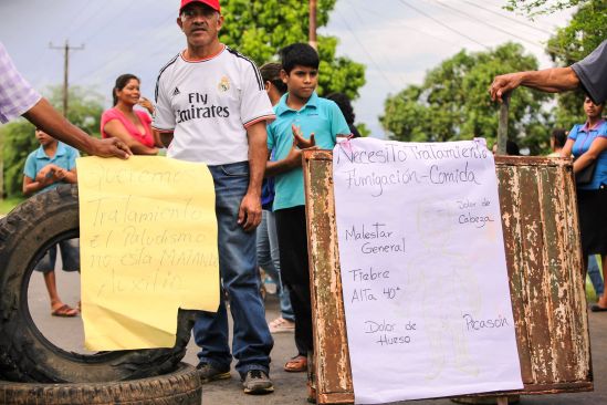 Enfermos de paludismo en Ciudad Guayana vuelven a protestar por escasez de medicamentos