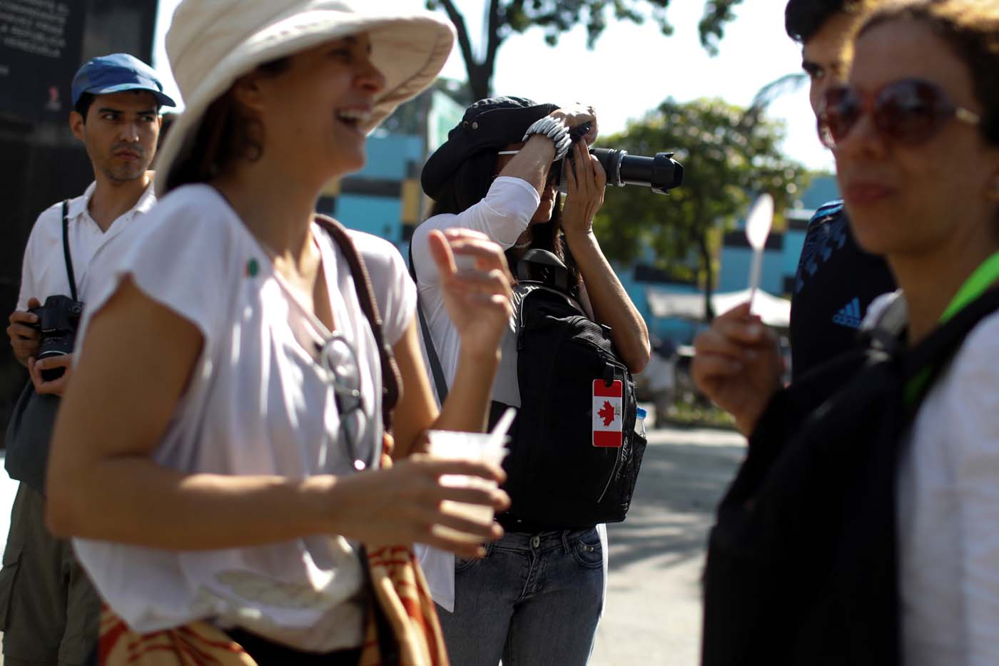 ¿Récord de delincuencia? ¡No hay problema! Turistas recorren espacios en la violenta Caracas (fotos)