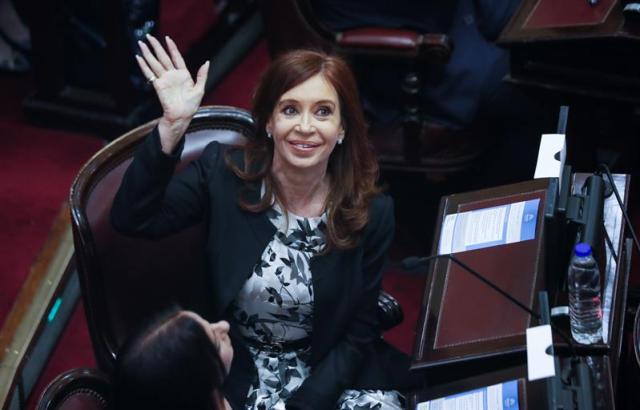 a expresidenta de Argentina Cristina Fernández de Kirchner (Foto: David Fernández / EFE)