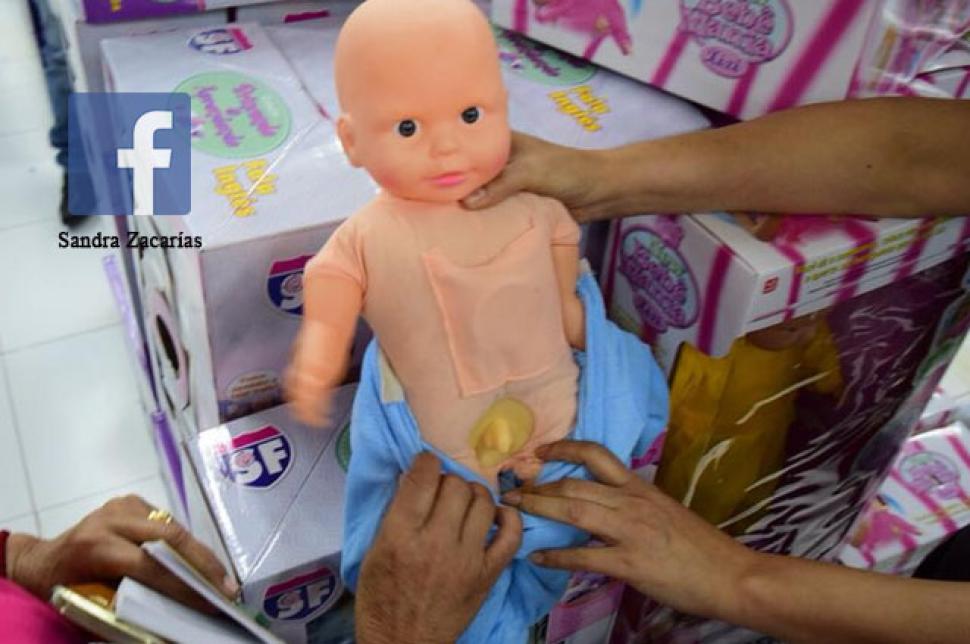 Muñecas con pene decomisadas en Paraguay procedían de China