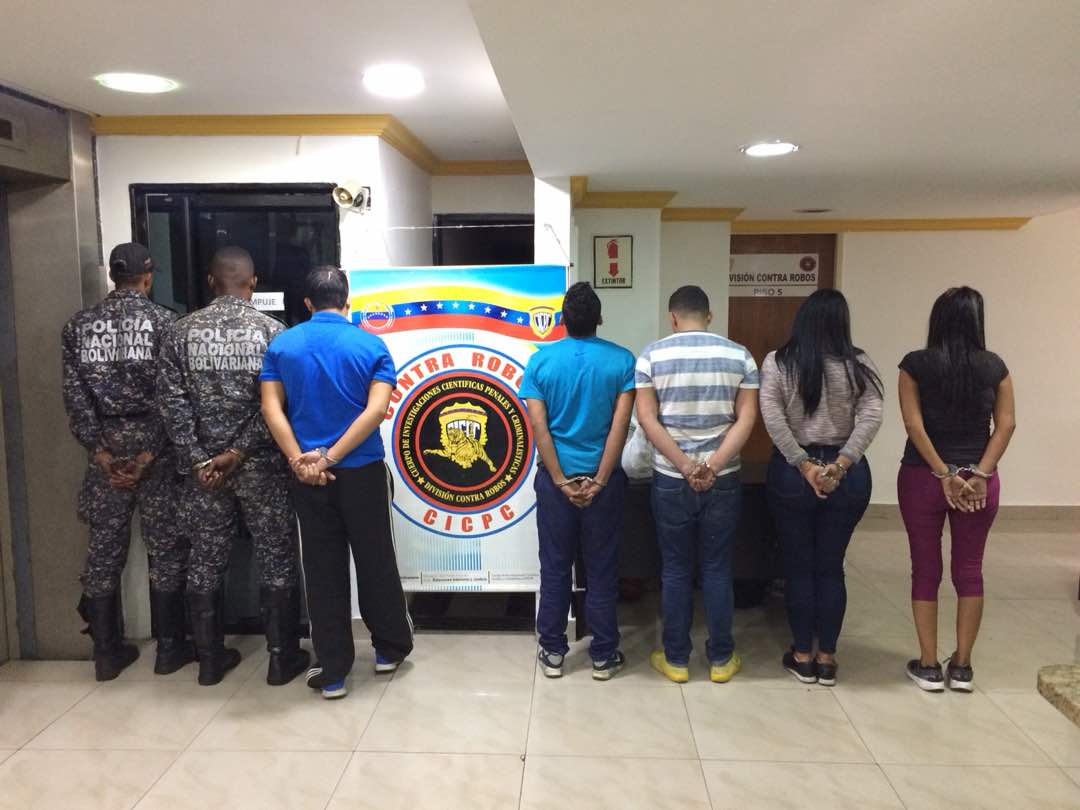 Cicpc desmantela banda de atracadores de Maiquetía en la que participaban PNB