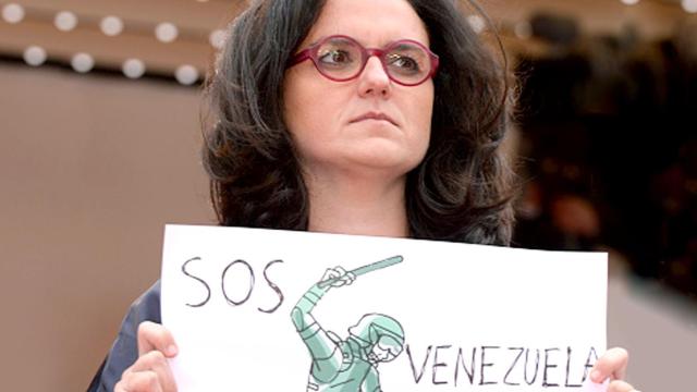 Rayma Suprani en el festival de Cannes en 2014. Getty Images