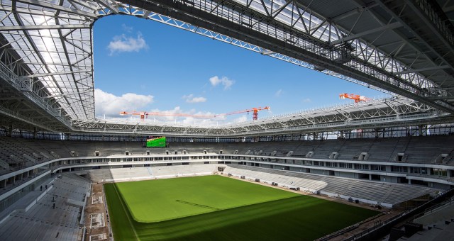 El estadio de Kaliningrado. Foto: RT