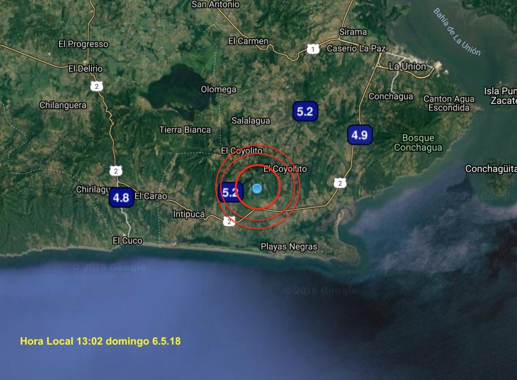 Más de 70 viviendas dañadas por enjambre sísmico en El Salvador