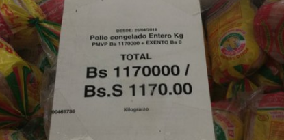 Precios comenzaron a reflejarse también en bolívares soberanos (fotos)