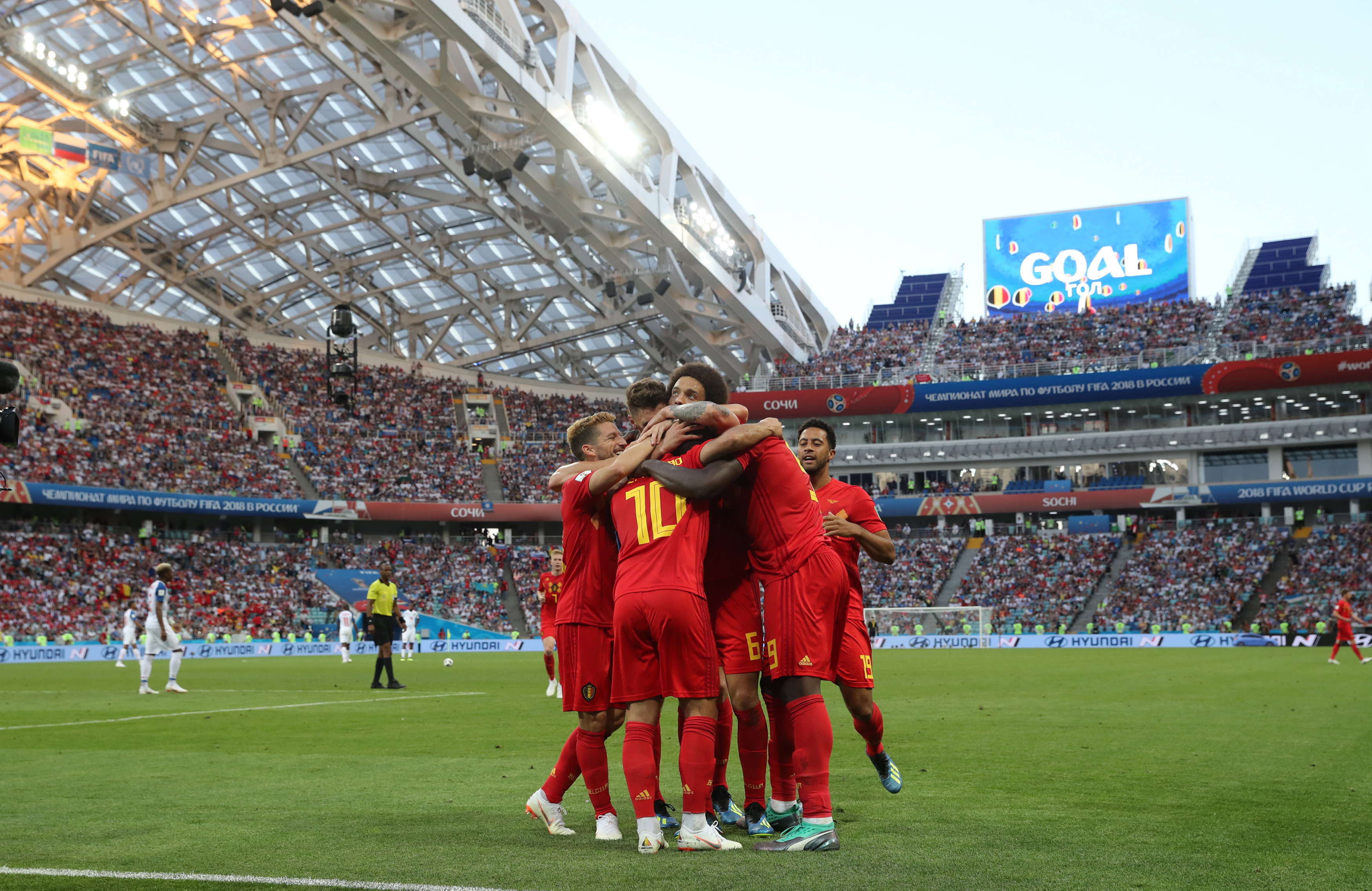 En FOTOS: Bélgica le arruinó el estreno a Panamá en el Mundial #Rusia2018