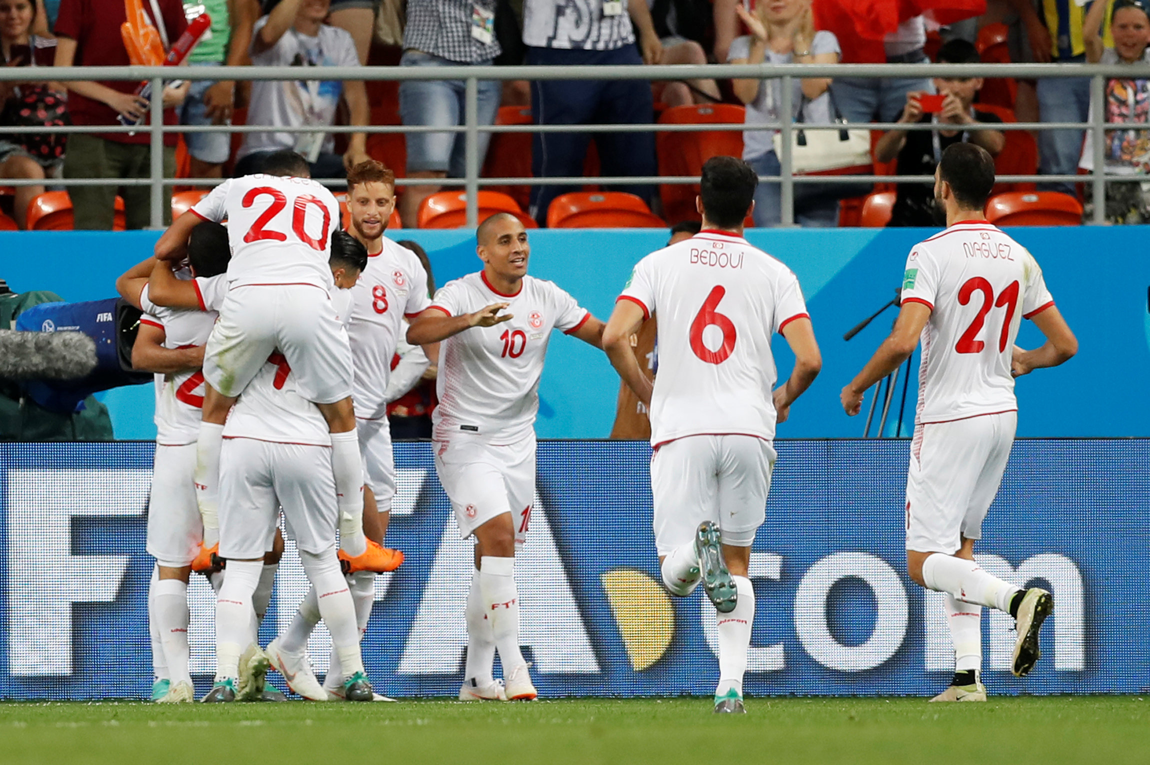 En FOTOS: Túnez le amargó la noche a Panamá con remontada incluida en #Rusia2018