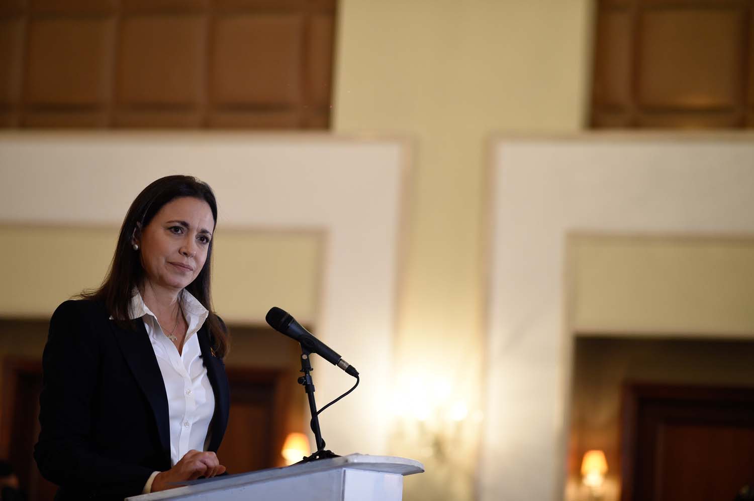 María Corina Machado: Los mafiosos no pueden estar en el gobierno de transición