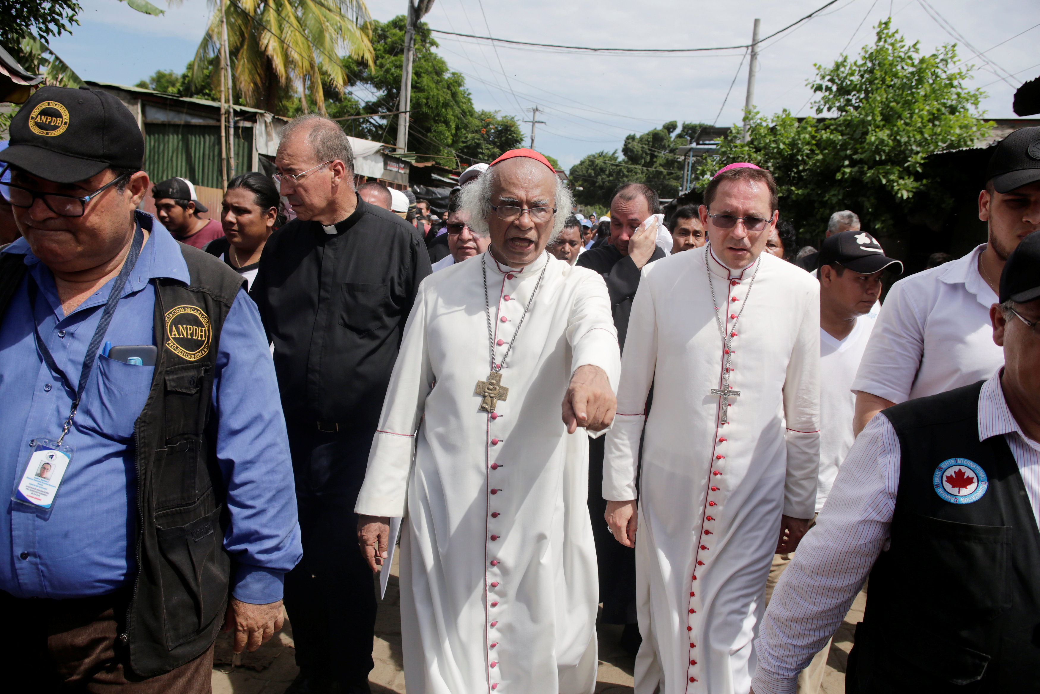 Obispo de Nicaragua pidió detener todo tipo de violencia en medio de la crisis