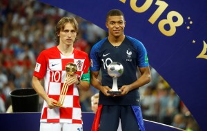 Modric se llevó el balón de oro; Mbappé fue el mejor jugador joven del Mundial