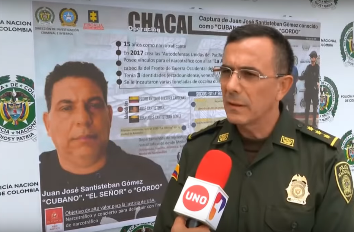 Capturan a narcotraficante venezolano con credenciales falsas del senado de Colombia (video)