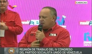 Ni Diosdado se salva de los #EscombrosDeMaduro… se le fue la luz cuando le hablaba a sus súbditos (VIDEO)