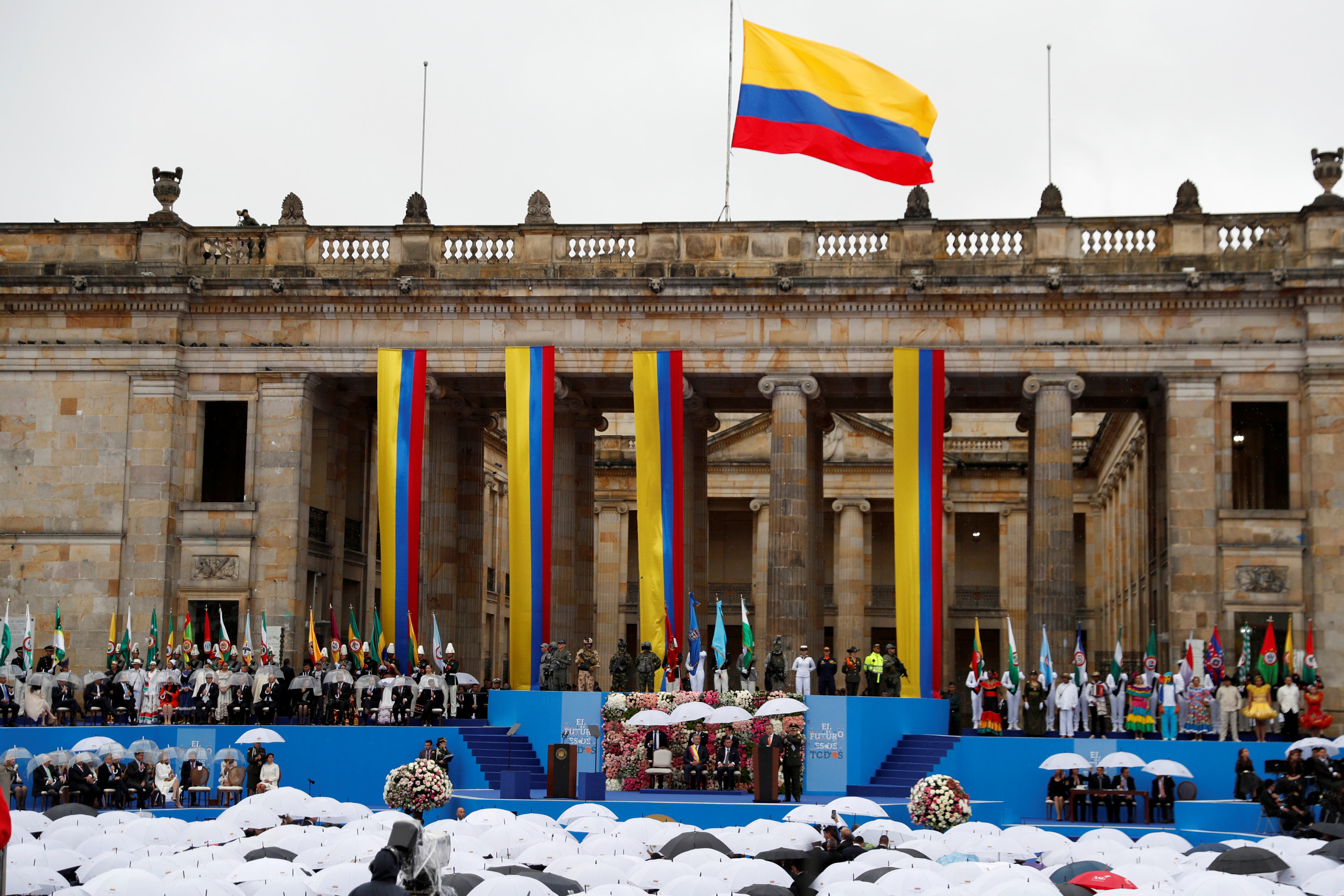 EN FOTOS: La investidura de Iván Duque como presidente de Colombia