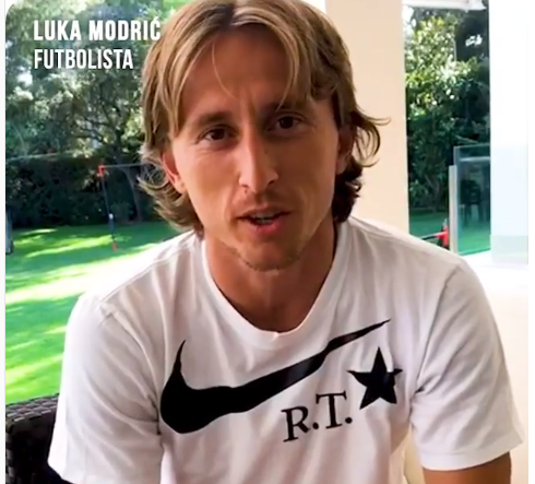 Luka Modric le envía un mensaje especial a Mauricio Macri (Video)