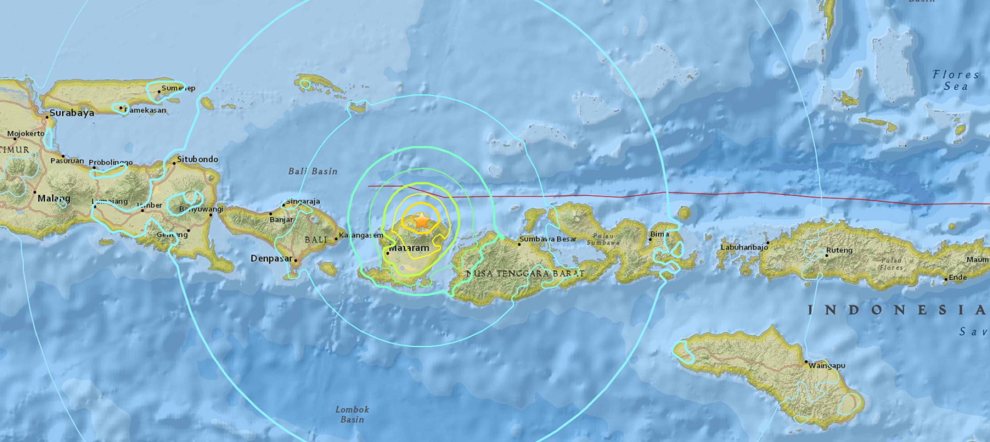 Fuerte terremoto sacude a Indonesia: Emiten alerta de tsunami