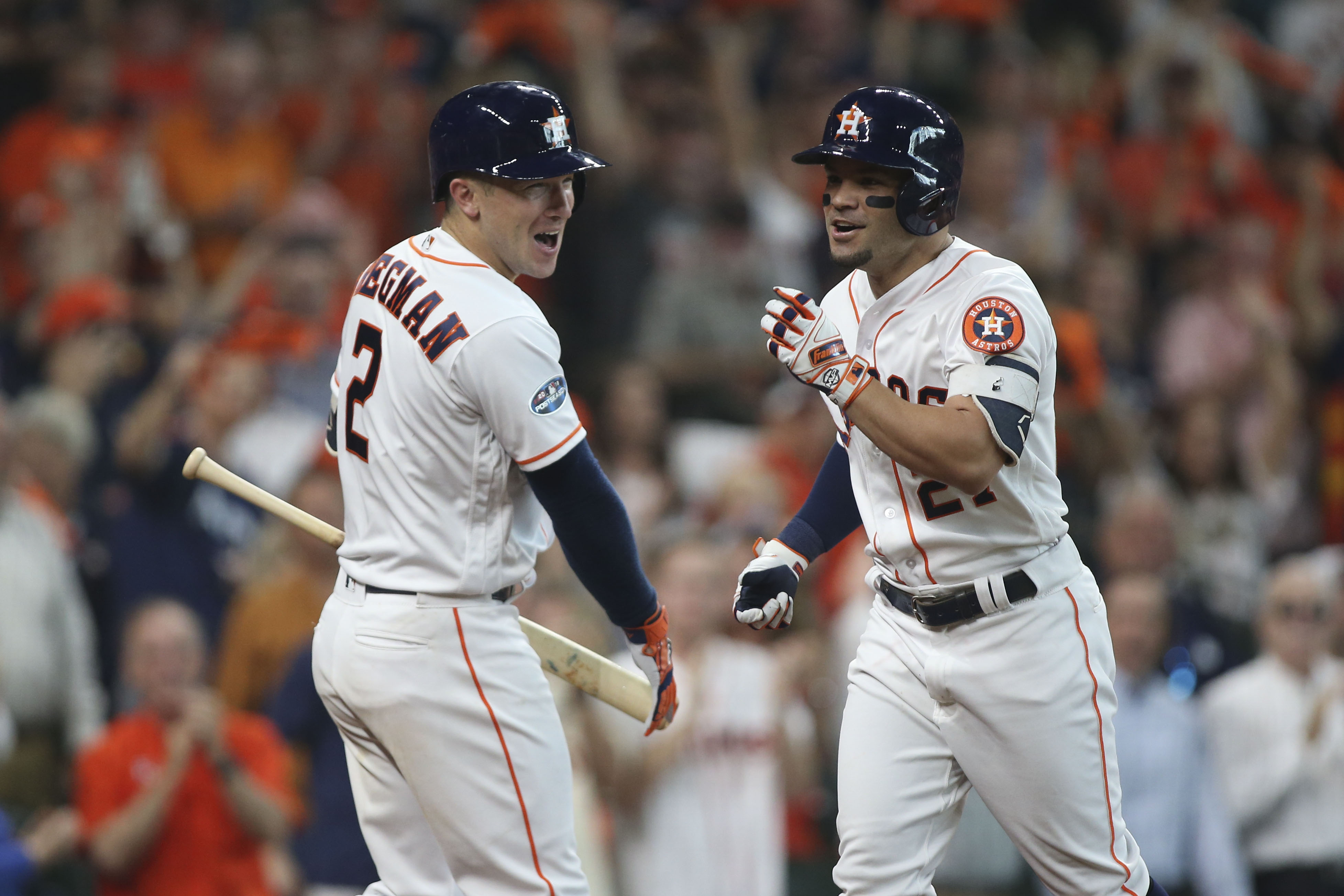 Venezolano José Altuve aportó jonrón en triunfo de Astros sobre Indios en la Serie Divisional (Video)