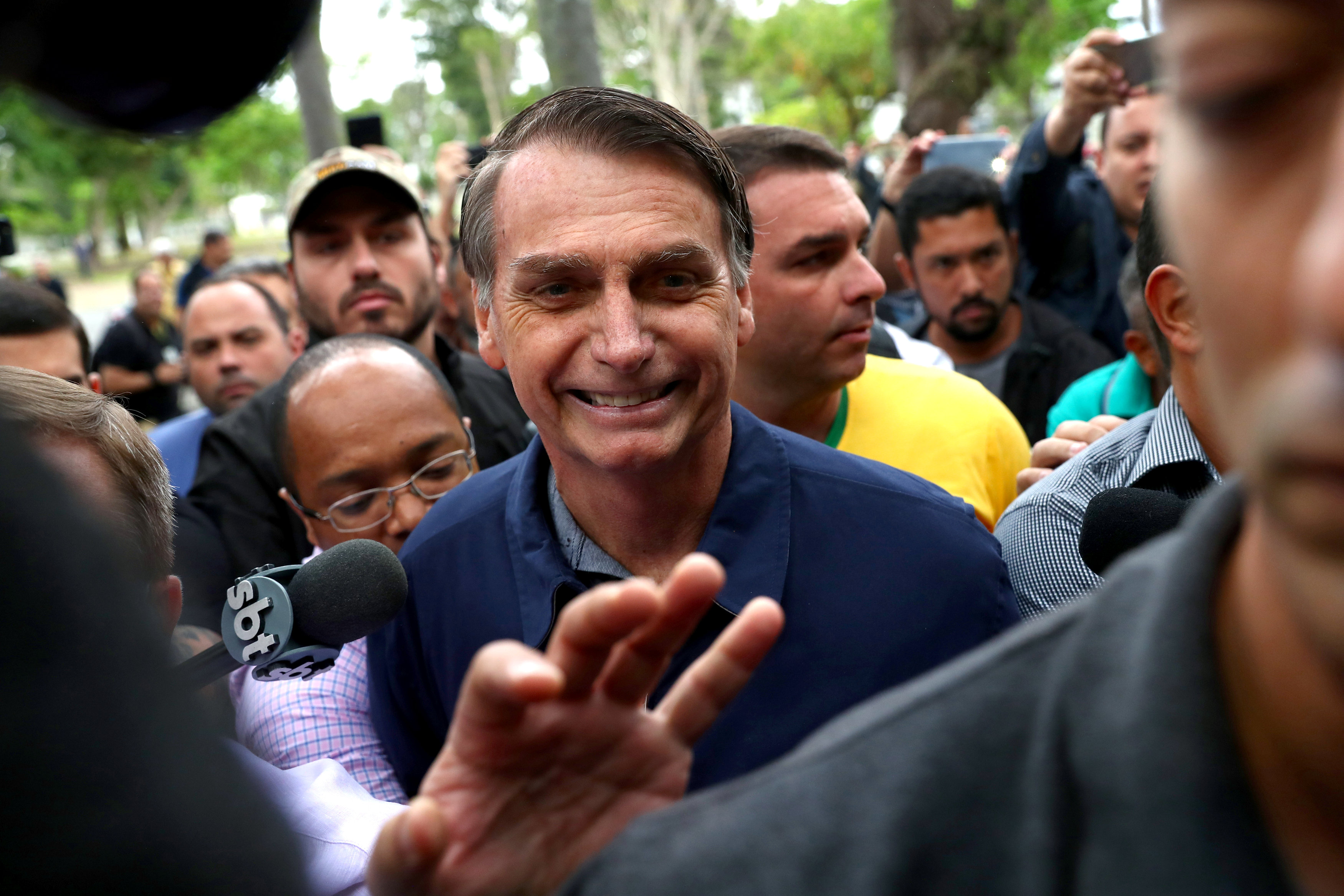 Bolsonaro lideró elecciones en Brasil con el 46% de los votos con el 99,9% escrutado
