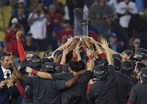 Medias Rojas ganan su novena Serie Mundial al vencer 5×1 a Dodgers (Fotos)
