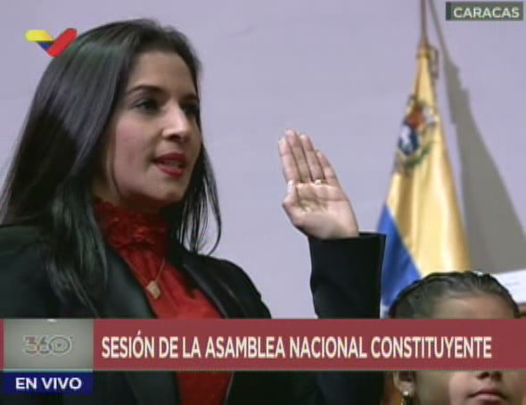 Constituyente cubana juramenta a Beyse Loreto como nueva vicefiscal general de Venezuela