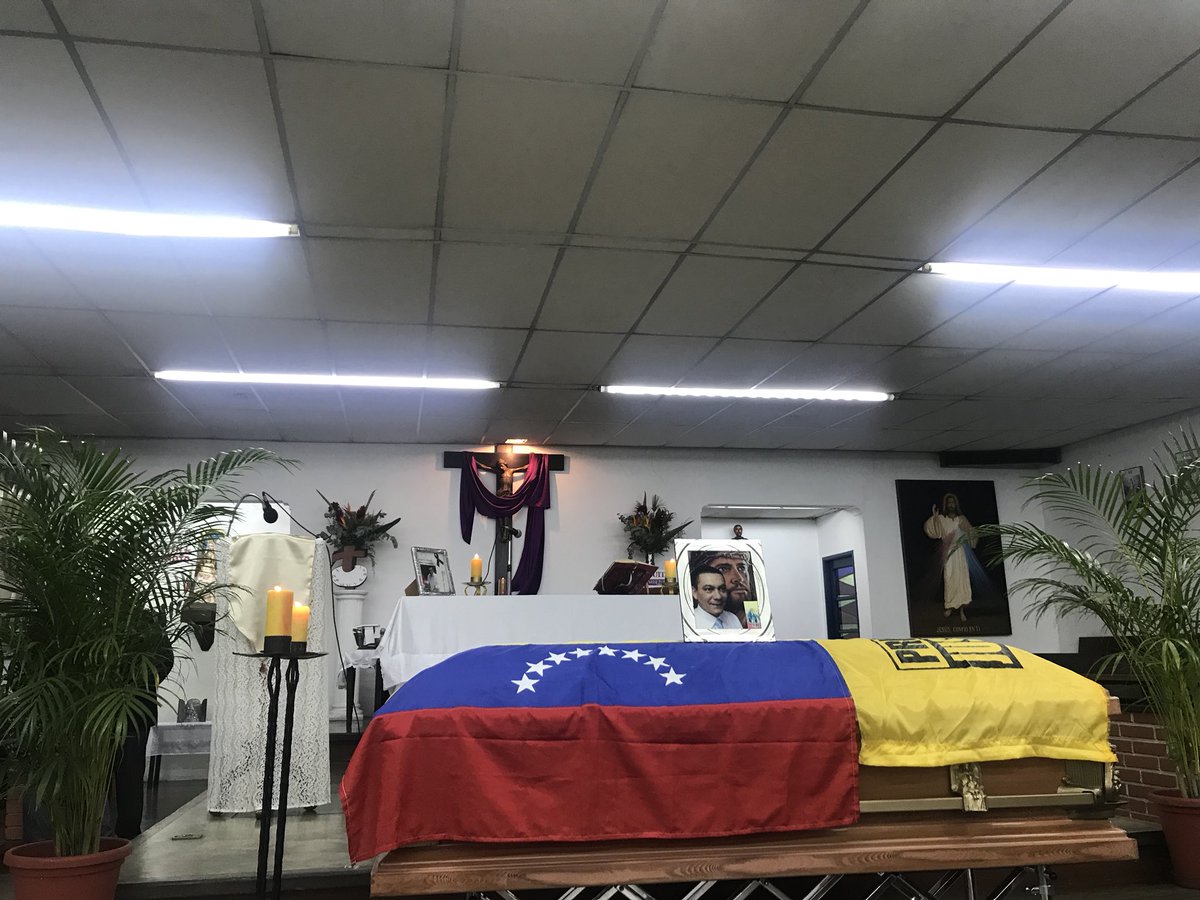 Féretro del concejal Fernando Albán ya se encuentra en la capilla de la UCV (Fotos)