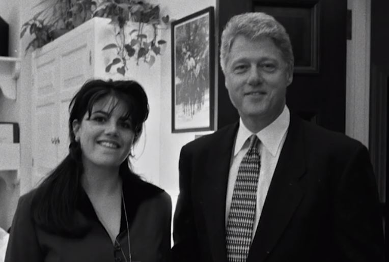 Monica Lewinsky habló por primera vez de su encuentro íntimo con Bill Clinton y las “manchas en el vestido”