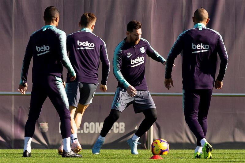 Valverde recupera a Messi y Umtiti y deja fuera a Dembélé