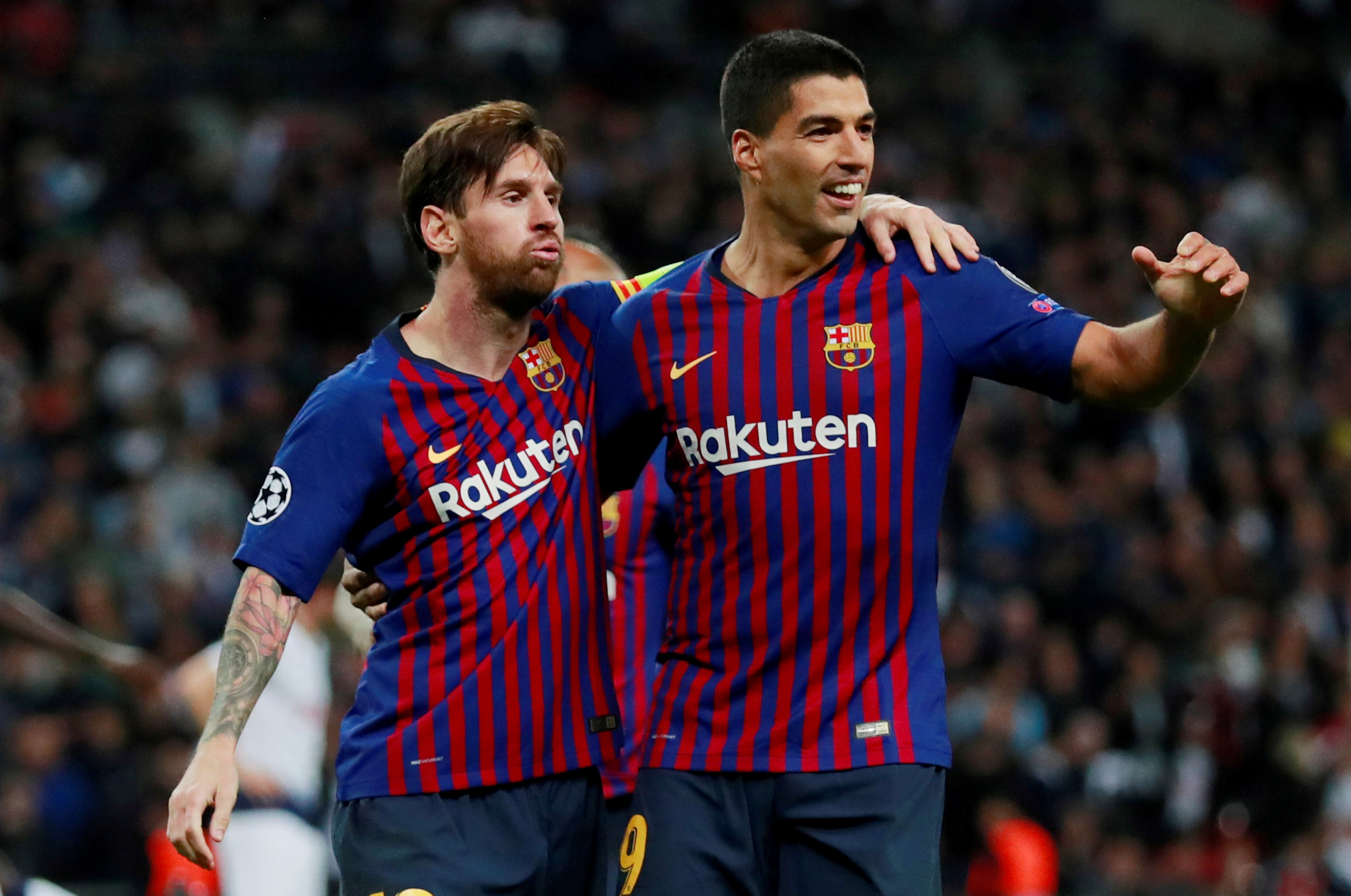 Suárez y Messi recuperan su poder de fuego en el Barcelona