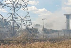 Reportan voraz incendio en la subestación eléctrica de Villa de Cura (Fotos y Video)