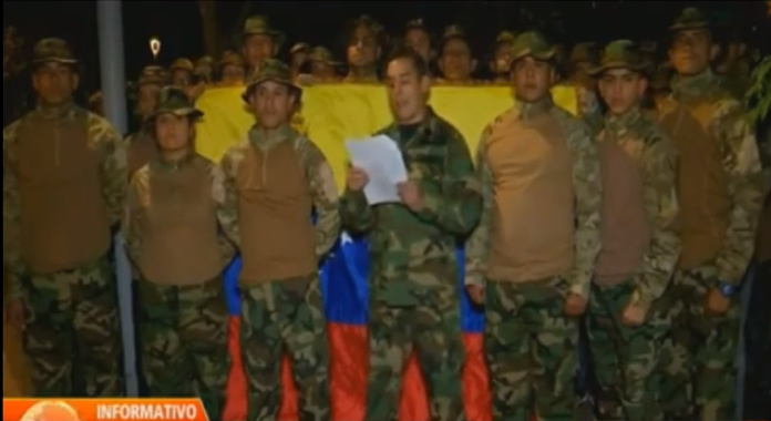 Militares venezolanos en el exilio se pronuncian desde Colombia (Video)
