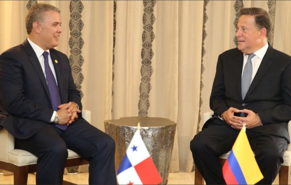 Duque se reúne con Varela para reafirmar su apoyo a la restitución democrática en Venezuela