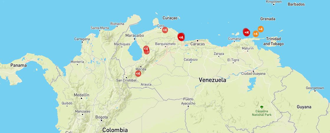Tres temblores se registraron en Carabobo #19Ene