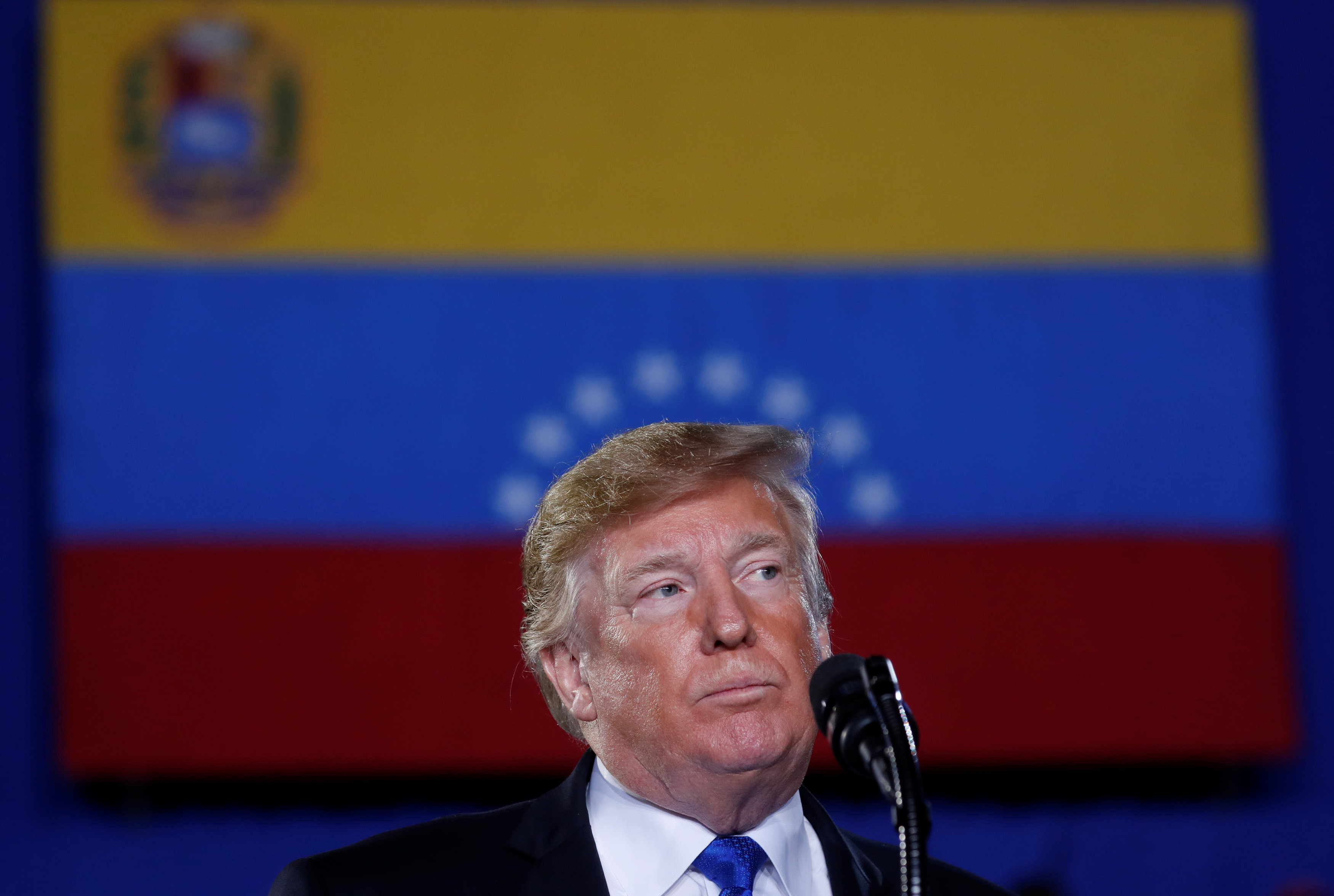 Trump: Podríamos ir a ayudar a Guaidó un poco… o MUCHO (VIDEO)