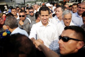 Juan Guaidó: La ayuda humanitaria va camino a Venezuela