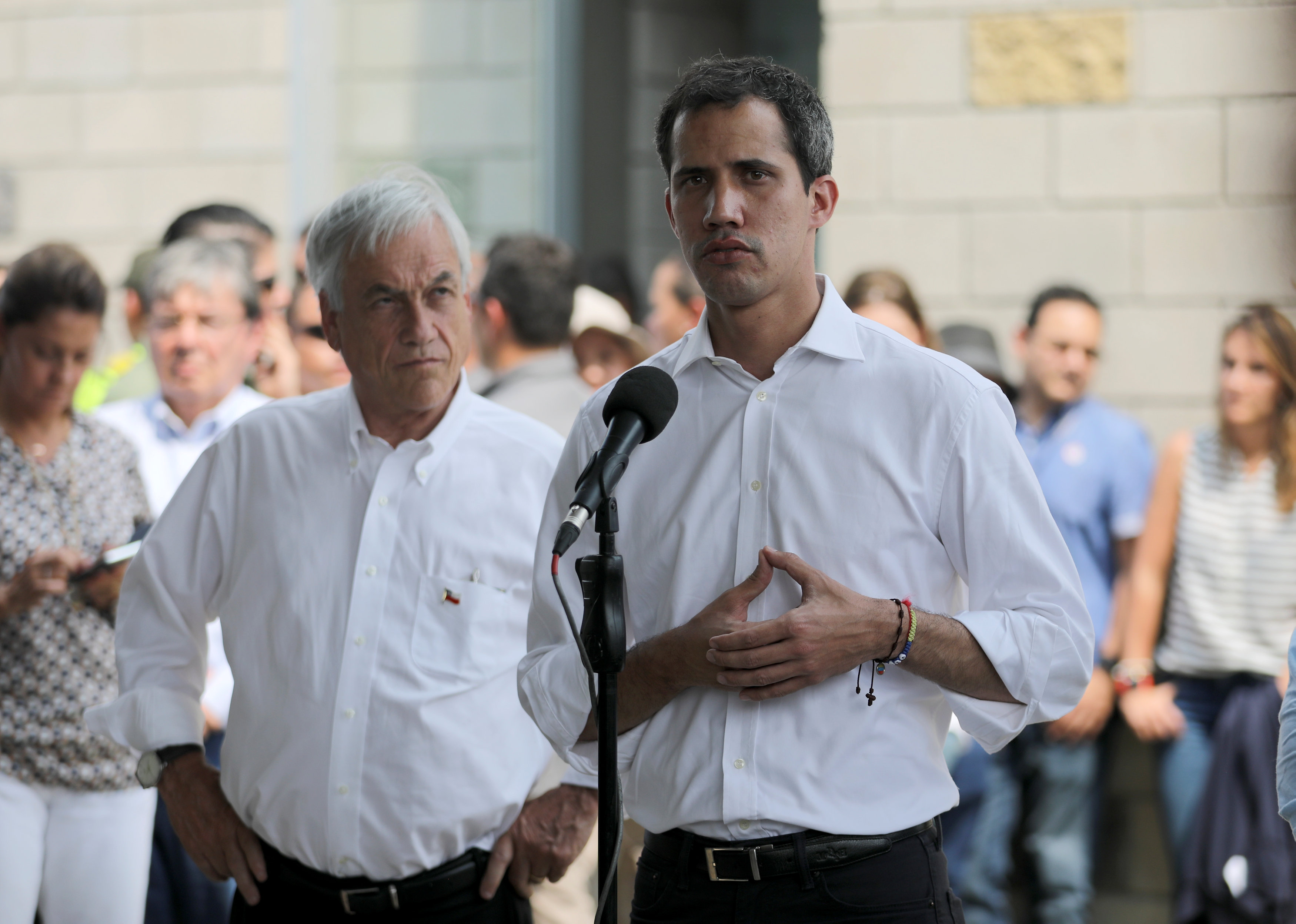 Sebastián Piñera invita a Guaidó a Chile para la cumbre inaugural de Prosur