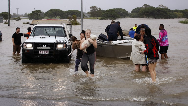 Se desató Jumanji: Inundaciones en Australia traen cocodrilos a las calles
