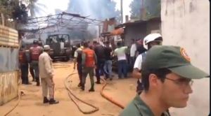 VIDEO: Al menos dos personas fallecidas por explosión de taller mecánico en Anzoátegui 