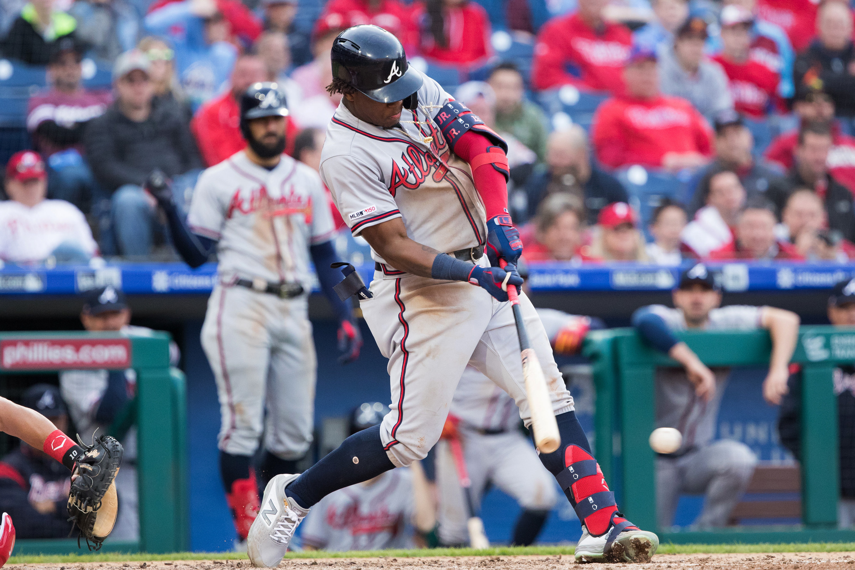 Ronald Acuña está preparado para mostrar su poderío y llevarse el Derby de Jonrones (Video)