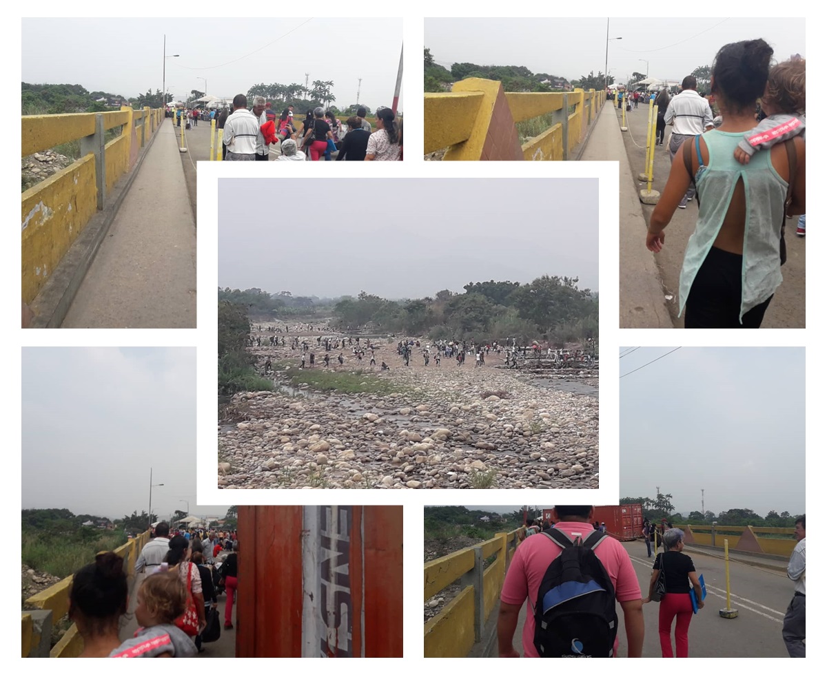 Exclusiva Patilla: Las fotos de los venezolanos cruzando el puente fronterizo Simón Bolívar este #15Abr