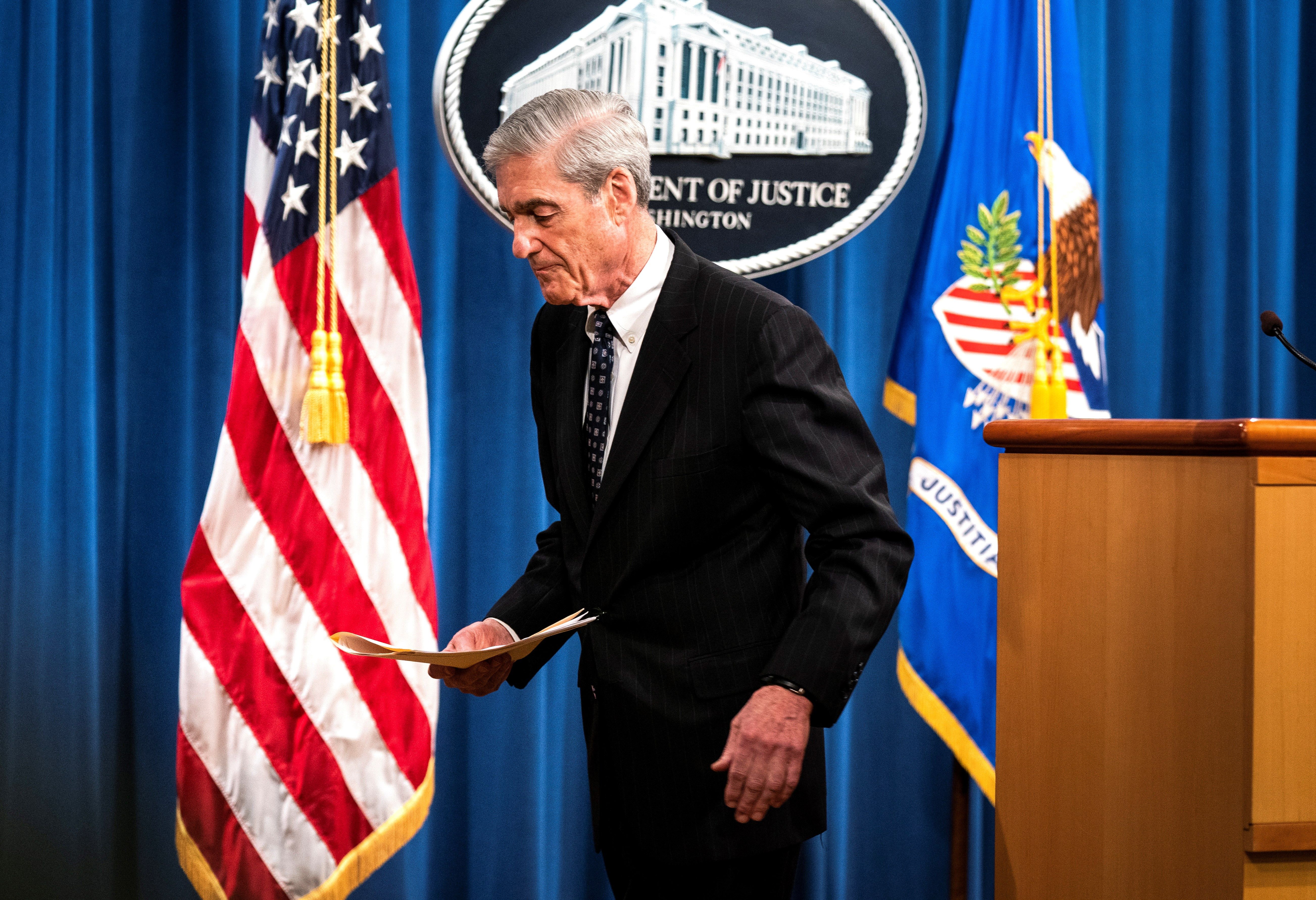 Washington se prepara para interrogar al fiscal especial Mueller