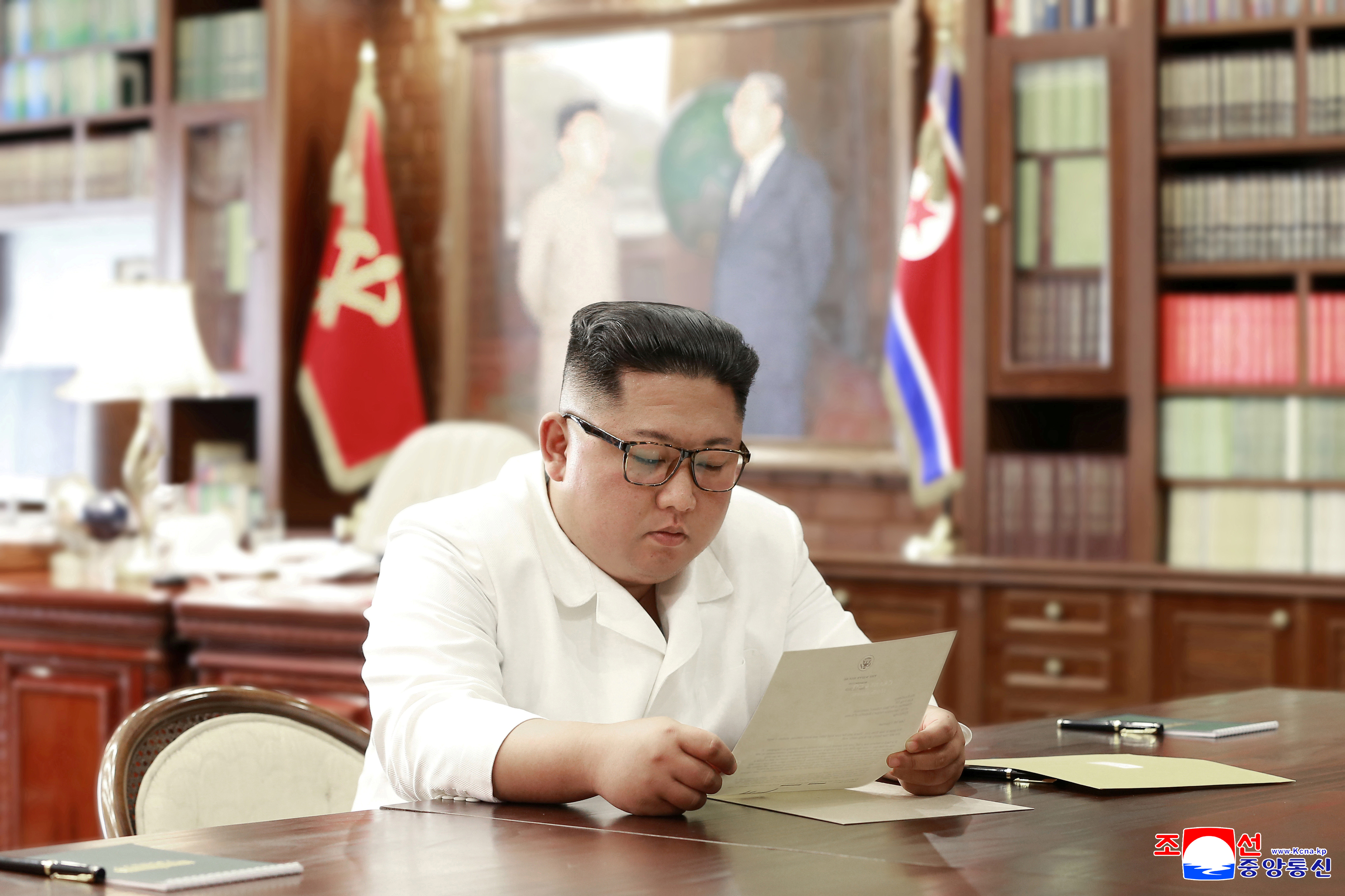Kim Jong Un dice que recibió una carta “excelente” de Donald Trump