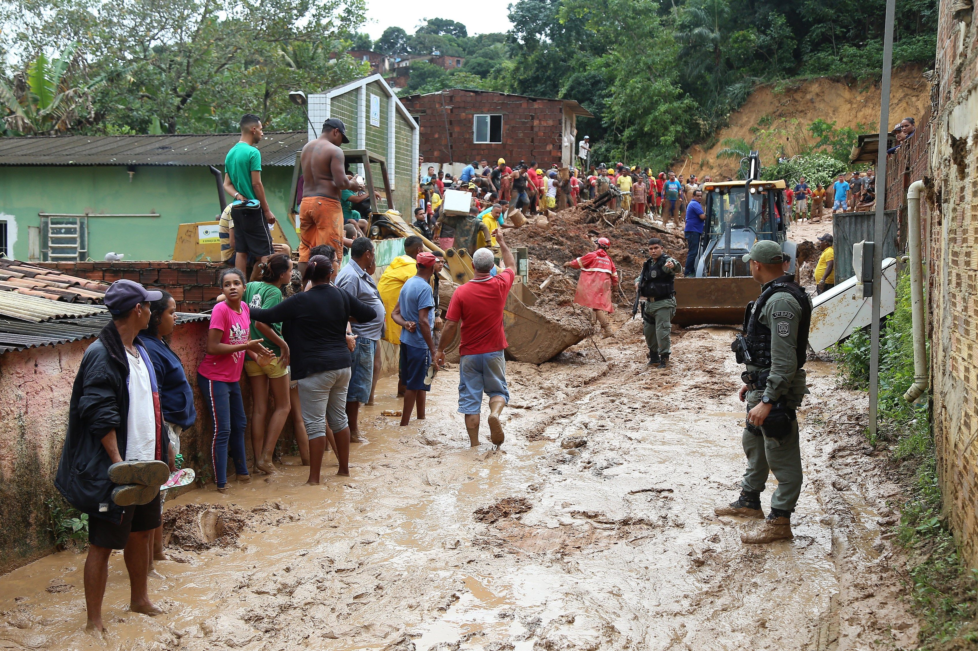 Al menos doce muertos por fuertes lluvias en el noreste de Brasil