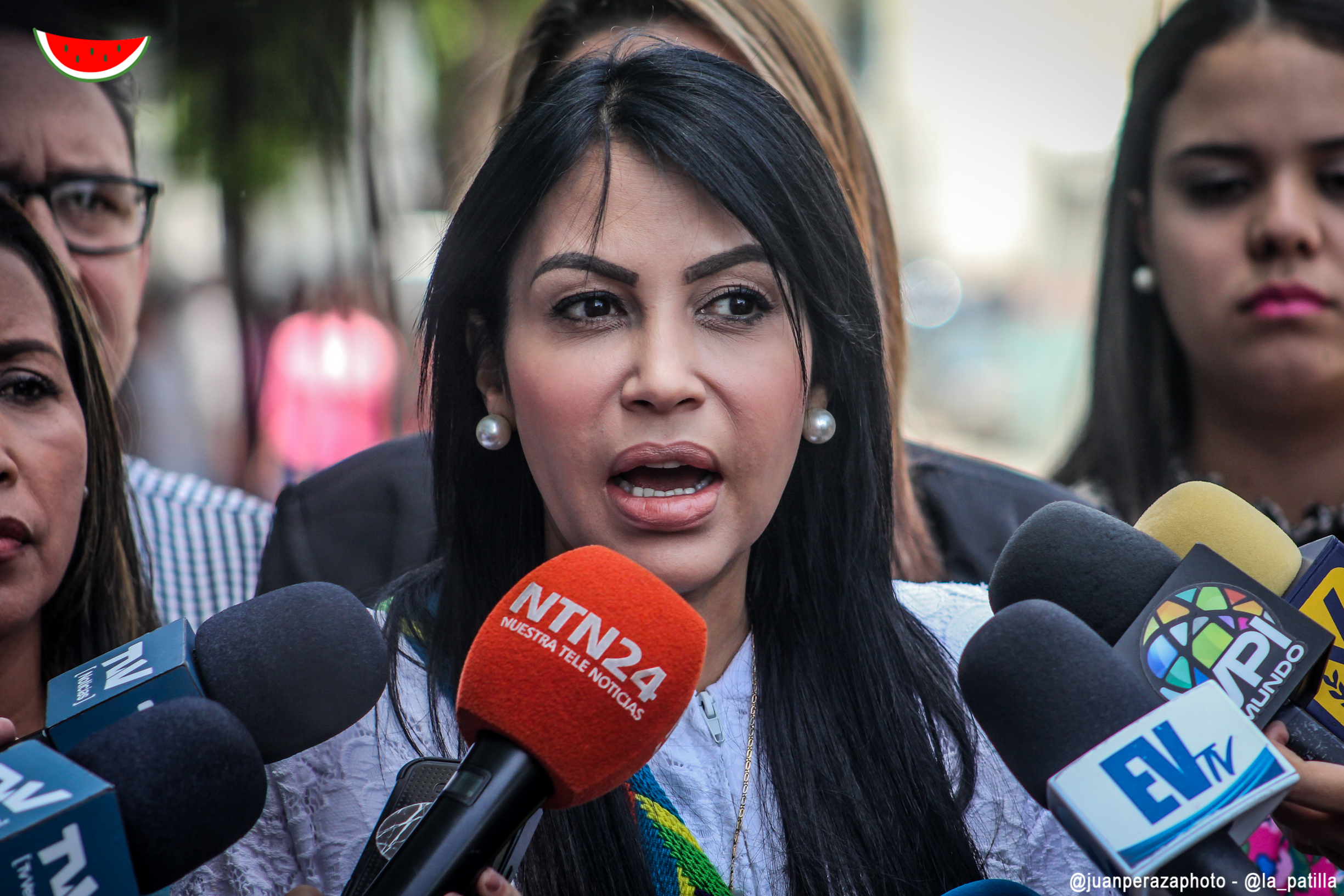 Delsa Solorzano sobre ataques a caravana de diputados: Colectivos nos dispararon en el carro