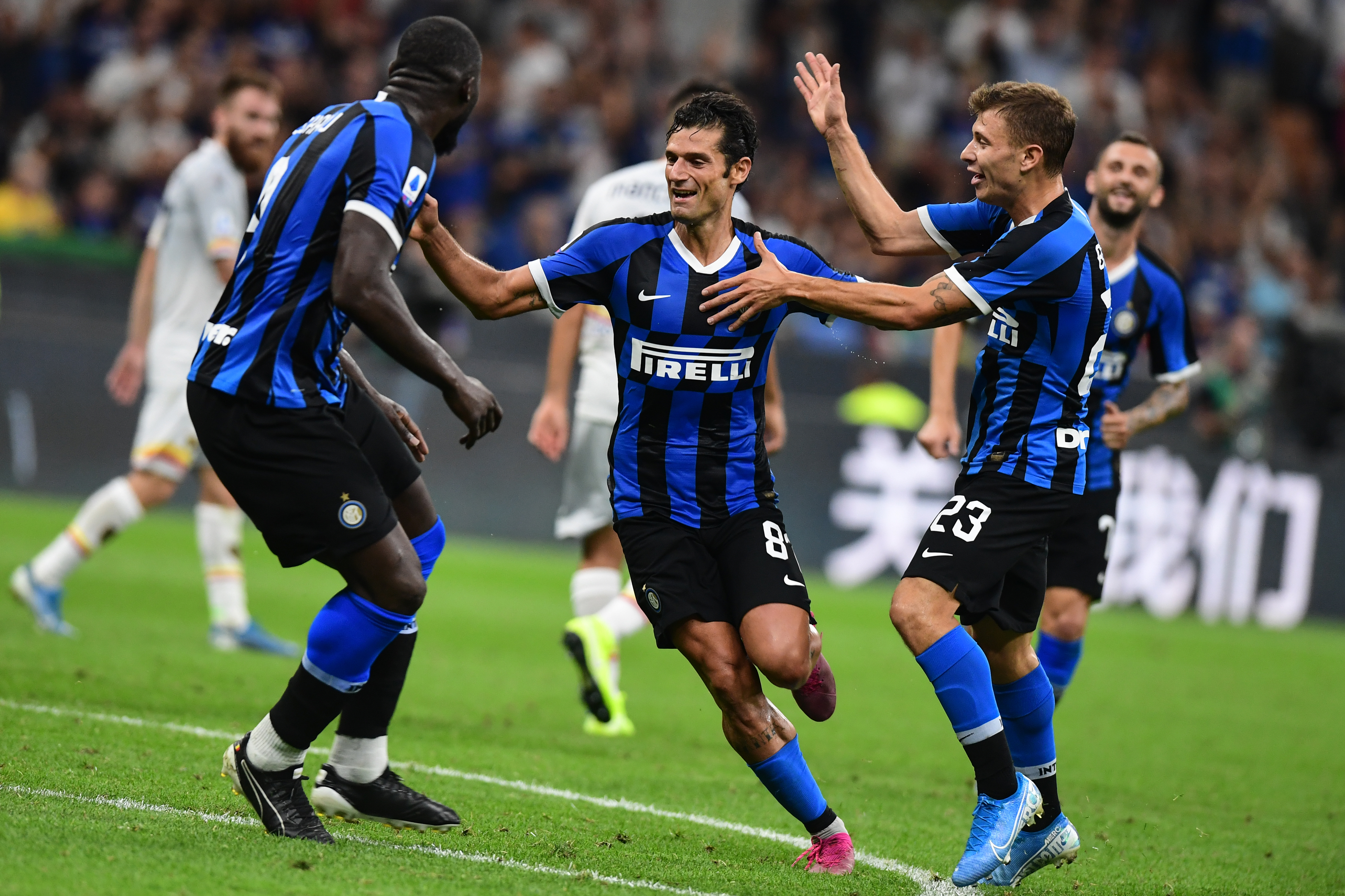Romelu Lukaku vuelve al trabajo con el Inter, a la espera de Lautaro Martínez