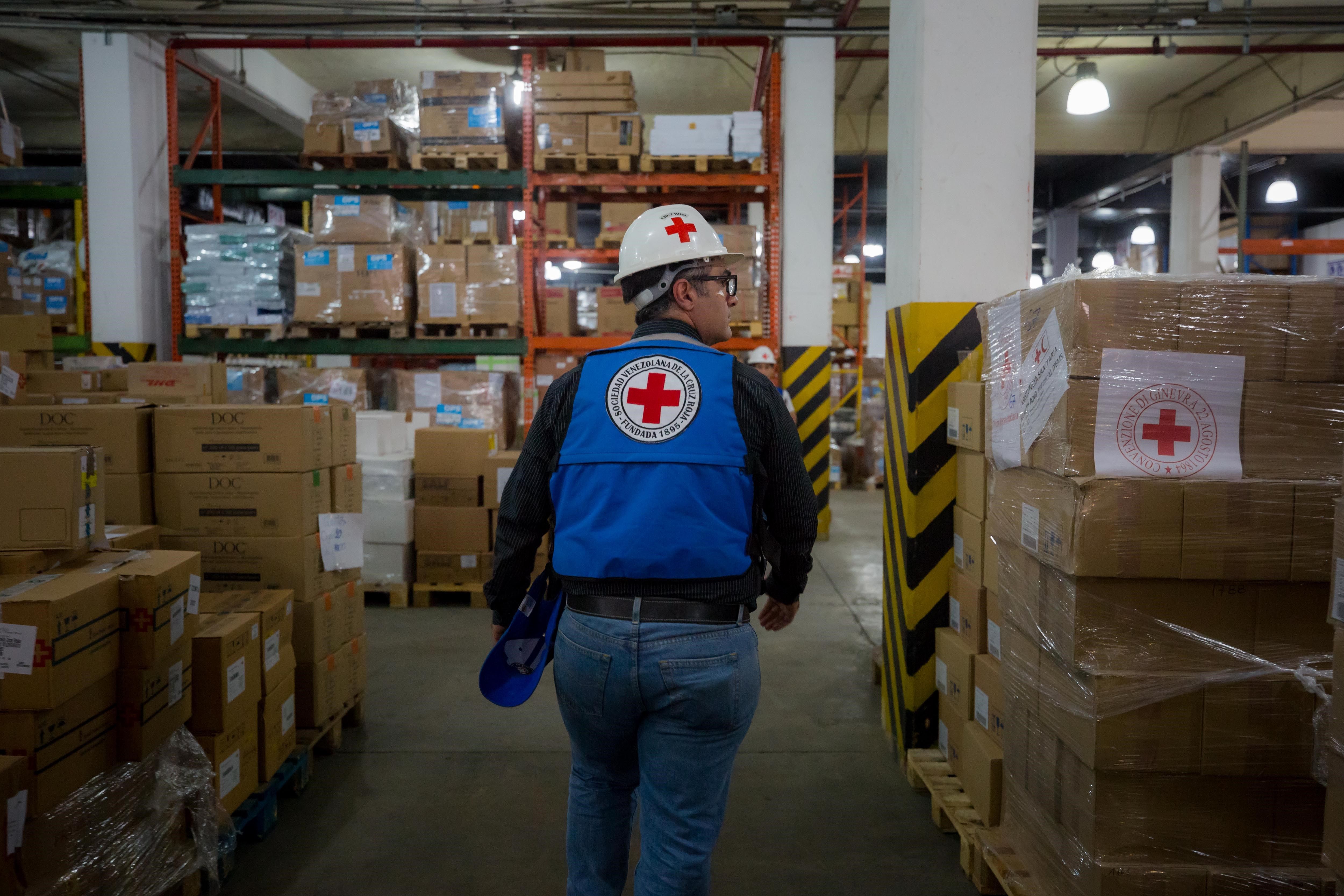Cruz Roja Venezolana recibió 22 toneladas de ayuda para enfrentar el Covid-19 (Fotos)