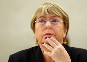 Bachelet expresó su preocupación por la impunidad reinante en Venezuela
