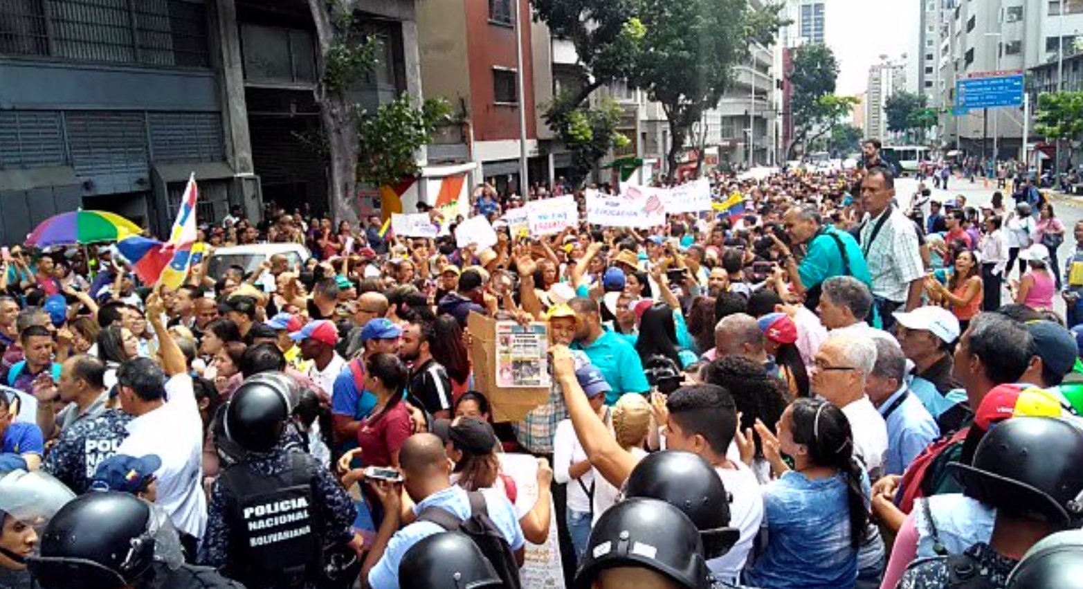 “¡Paro Nacional!”… El grito de los docentes cansados de la crisis chavista (VIDEO)