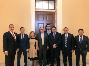 Borges, Vecchio y Marcano se reunieron con representantes de la Cámara de Representantes de EEUU (Foto)