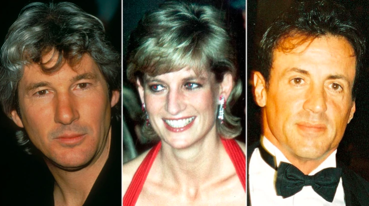 Elton John lo cuenta todo: Sylvester Stallone y Richard Gere casi se van a los golpes por Lady Di